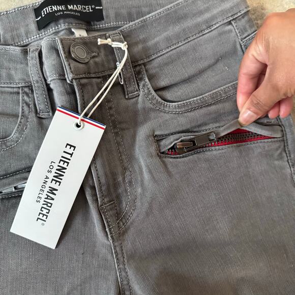 Etienne Marcel Women’s 24 Gray Skinny Jeans NWT - Picture 11 of 11